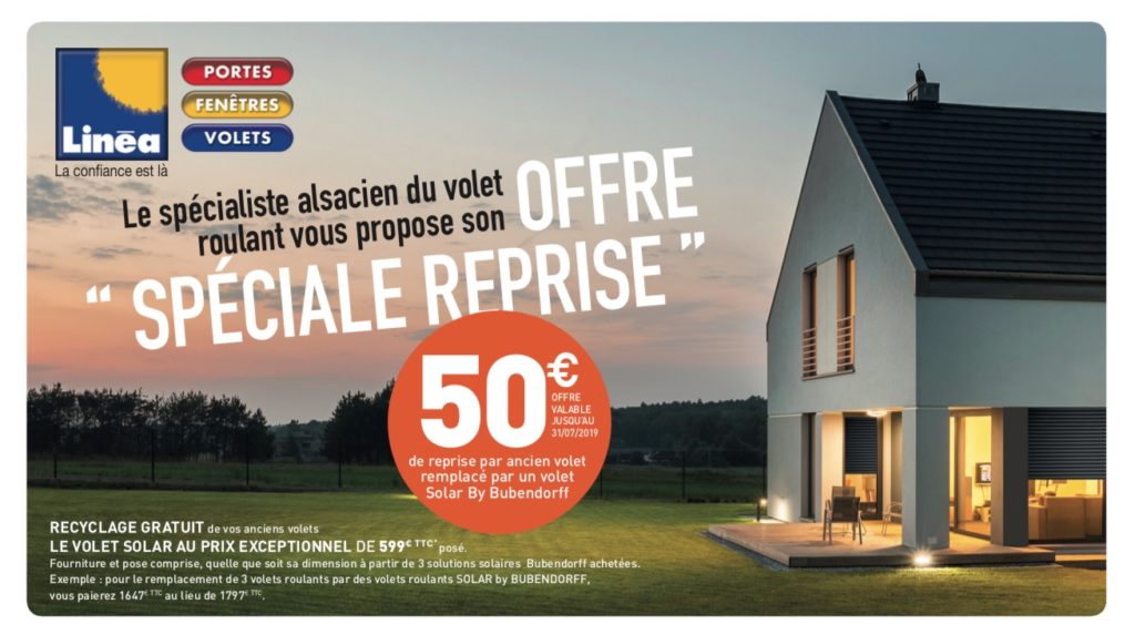 Affiche offre spéciale reprise