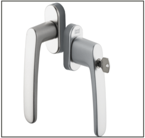 DOUBLE BEQUILLE PORTE FENETRE LINEA