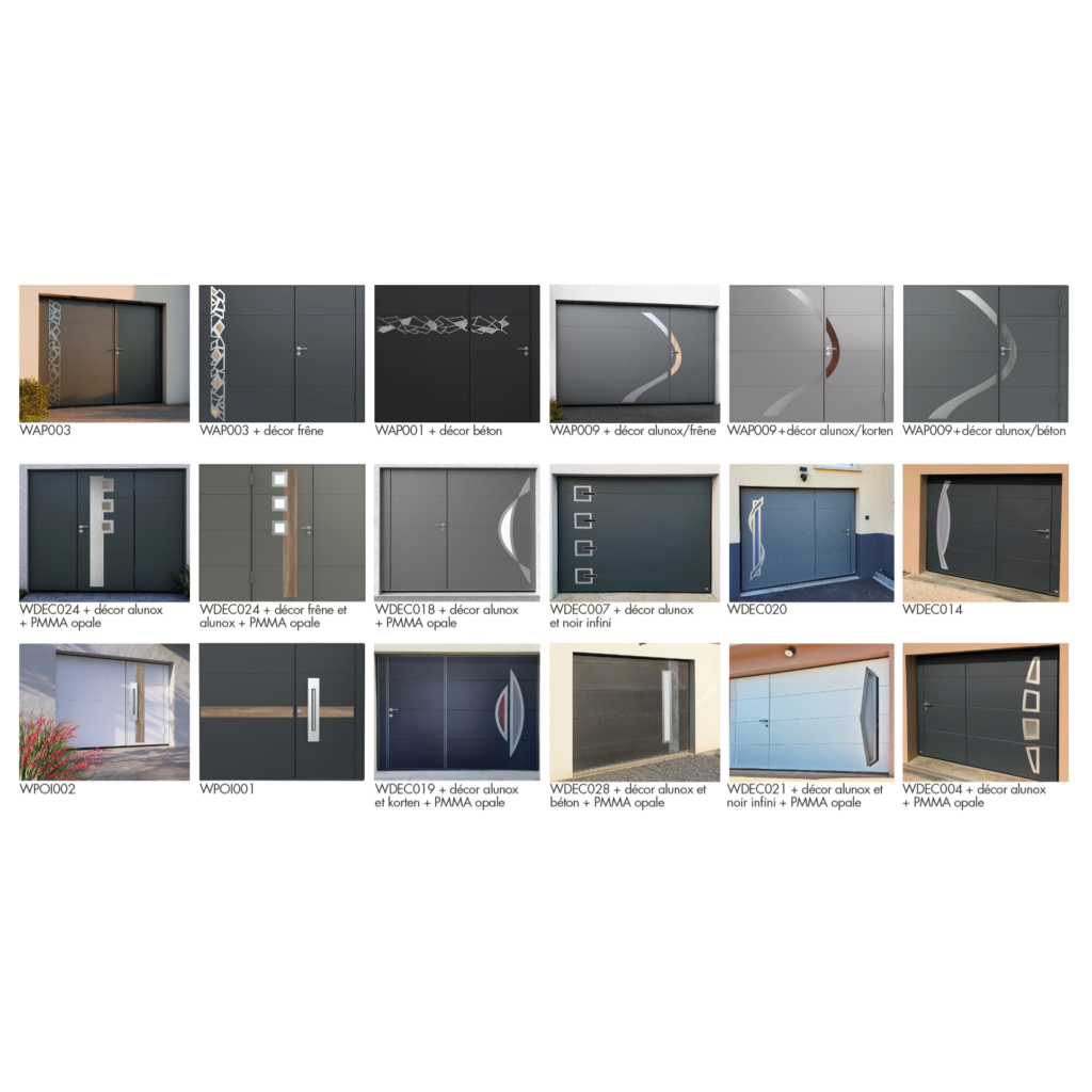 matieres-linea-portes-de-garage